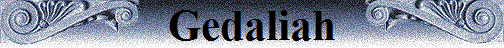 Gedaliah