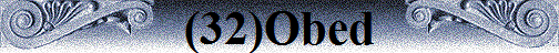 (32)Obed